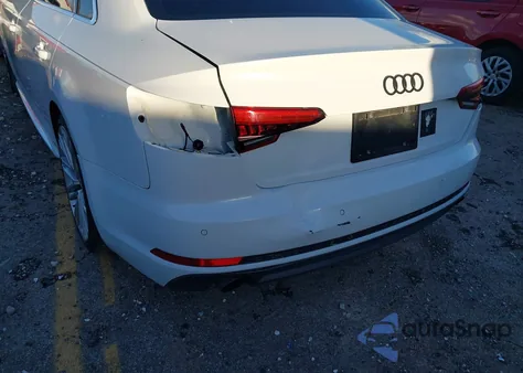 2017 Audi A4 2.0T Premium from USA, damaged, VIN WAUENAF42HN018602